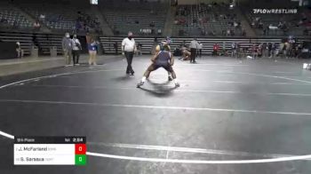 197 lbs 5th Place - Josh McFarland, Iowa Western vs Seth Sarasua, Northeastern Oklahoma