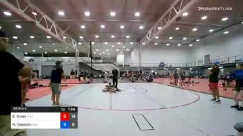 95 lbs Prelims - Emily Kivler, Misfits Code Red vs Nakayla Dawson, Michigan Rev Girls Team 2