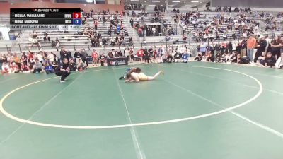 65 Finals kg Champ. Round 1 - Bella Williams, Iowa Womens Wrestling Club vs Nina Makem, Nyac/Storm
