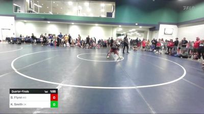 95 lbs Quarterfinal - Brian Flynn, MD vs Kamdyn Smith, OK