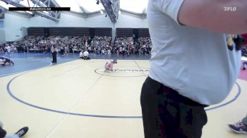 87-J lbs Consi Of 16 #2 - Franco (frankie) Sodaro, Robiinsville vs Baine Kitchen, Old Bridge Wrestling Club