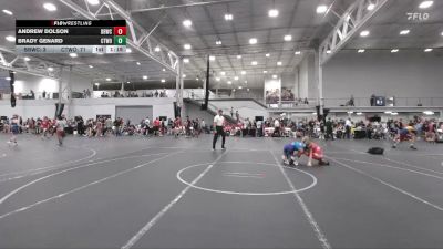98 lbs Round 2 (6 Team) - Brady Genard, CTWHALE ORCA vs Andrew Dolson, Barn Brother WC