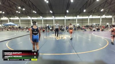 87-95 lbs 1st Place Match - Andreas Medrano, Suples vs Maximus Bartlett, 208 Badgers