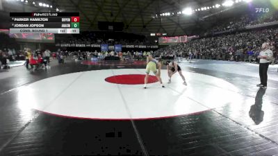 Boys 2A 126 lbs Cons. Round 1 - Parker Hamilton, Deer Park vs Jordan Jopson, Anacortes