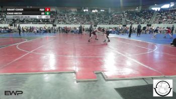 128 lbs Consi Of 16 #1 - Grant Coker, Perry vs Chad Hecox, Ardmore Junior High