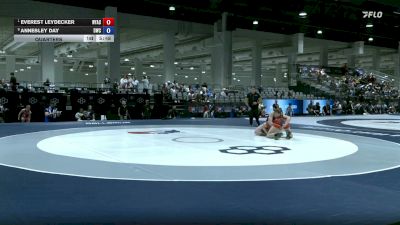 55 kg Quarters - Everest Leydecker, Nyac vs Annesley Day, Dragon Wrestling Club