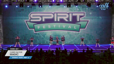 Cheer Factor - MAGIC [2023 L1.1 Youth - PREP - A Day 1] 2023 Spirit Fest Grand Nationals