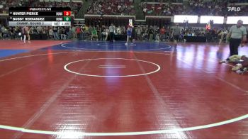 102 lbs Champ. Round 2 - Hunter Pierce, Glasgow Wrestling Club vs Bobby Hernandez, Cody Wrestling Club