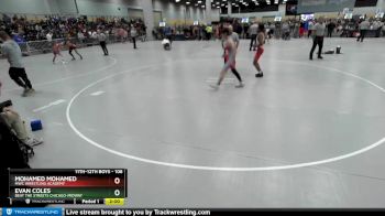 106 lbs Champ. Round 1 - Evan Coles, Beat The Streets Chicago-Midway vs Mohamed Mohamed, MWC Wrestling Academy