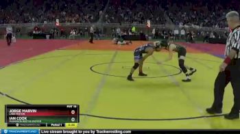 D2-103 lbs Cons. Round 2 - Jorge Marvin, Lake Fenton vs Ian Cook, Muskegon Reeths-Puffer