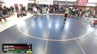 175 lbs Cons. Round 2 - Caleb Wilde, Westlake vs Simeni Tu`ivai, Westlake