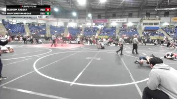 62 lbs Semifinal - Maddox Vassar, Palmer Divide vs Mercedes Banegas, Poway Elite