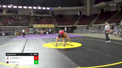 141 lbs Round Of 64 - Gregory Gomez, Alabama vs Bailey Earl, Texas State