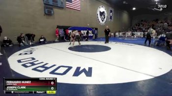 165 lbs Cons. Round 3 - Joseph Clark, El Diamante vs Fernando Nunez, Santa Ynez