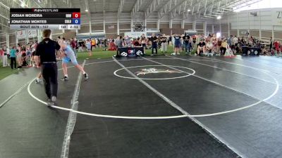 157 lbs Cons. Round 4 - Josiah Moreira, Rough House Wrestling vs Jonathan Montes, Colorado