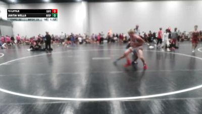 106 lbs Round 2 (6 Team) - TJ Little, Captial City WC vs Justin Wells, MF Dynasty