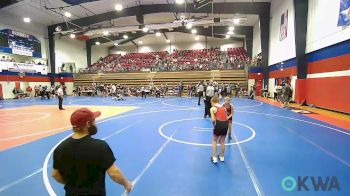 76 lbs Quarterfinal - Easton Allen, Barnsdall Youth Wrestling vs Brooklyn Kelley, Skiatook Youth Wrestling 2022-23