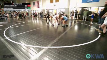 99-106 lbs Rr Rnd 1 - Abigail LeGrand, Sperry Wrestling Club vs Lily Carson, Sperry Wrestling Club