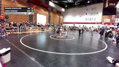 138 lbs Cons. Round 3 - Lance Johnson, Natrona County vs Frankie Strickland, Riverton