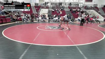 165 lbs Quarters & 1st Wb (16 Team) - Aiden Chancey, Coffee vs Weston Wilkie, Creekview