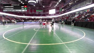 132 lbs Cons. Round 3 - Korbyn Sena, Nampa vs Landon Hunt, Borah