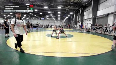 106 lbs Rr Rnd 3 - Parker Workman, Gotenks GT - HSB vs Kody Dott, Journeymen Blue - HSB