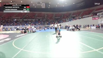 6A/5A Girls 105 Quarterfinal - Kaydence Jeffreys, West Albany Girls vs Aileen Paniagua, McKay Girls