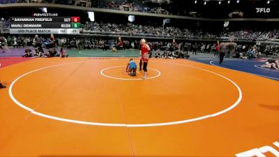 6A 138 lbs 3rd Place Match - Savannah Freifeld, Katy vs Marli Denmark, Northwest Nelson