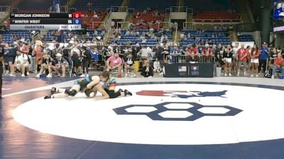 125 lbs Quarters - Morgan Johnson, Wisconsin vs Winter West, Washington