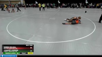 120 lbs Cons. Round 3 - Connor Landers, Carroll Wrestling Club vs Soren Kelsall, Big Game Wrestling Club