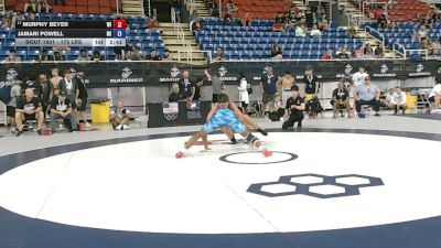 175 lbs Cons. Rd Of 32 - Murphy Beyer, Wisconsin vs Jamari Powell, Michigan