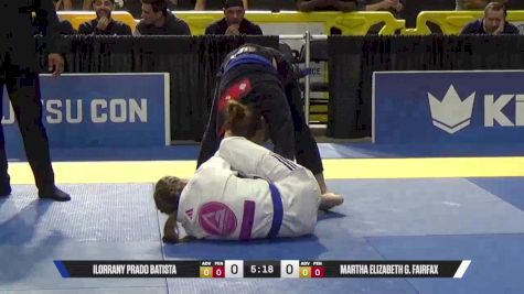 Martha Elizabeth G. Fairfax vs Ilorrany Prado Batista 2025 Pan Jiu Jitsu IBJJF Championship
