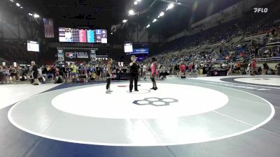 140 lbs Cons. Rd Of 32 - Ja'Ziya Miles, MO vs Makayla Dixon, NE