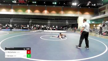 133 lbs Round Of 32 - Cade McCallister, Clackamas vs Freddy Barajas, Saint Mary