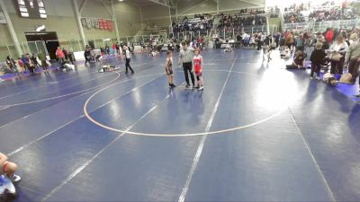 95 lbs Quarterfinal - Griffin DeAngelo, Stallions Wrestling Club vs Cade Standifer, Evanston Elite Wrestling