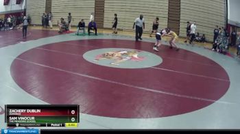 106 lbs Cons. Round 3 - Sam Vinocur, The Meadows School vs Zachery Dublin, Durango