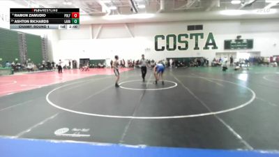 120 lbs Champ. Round 1 - Ramon Zamudio, San Gabriel vs Ashton Richards, Santa Rosa Academy