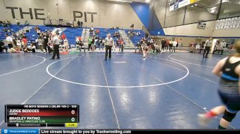 100 lbs 5th Place Match - Judge Beddoes, Agoge vs Bradley Patino, Grantsville Wrestling Club