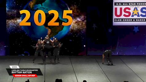 Cheer and Tumble Headquarters - Rhythm Nation [2025 Senior Small Hip Hop Semis] 2025 The Dance Worlds