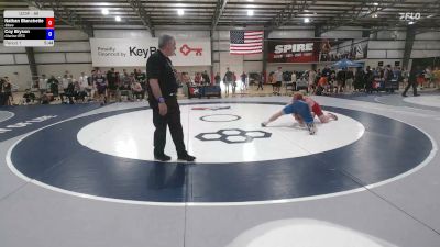 86 kg Champ. Rd Of 128 - Nathan Blanchette, Skwc vs Coy Bryson, Clarion RTC