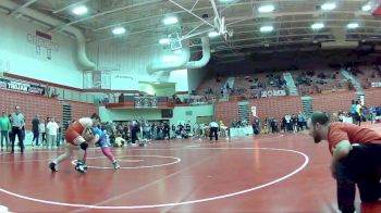 220 lbs Cons. Semi - Wyatt Roach, Yorktown Wrestling Club vs William Glesing, New Palestine Junior High