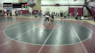 145 lbs 1st Place Match - Elijah Rieser, New Ulm Rolling Thunder Wrestling Club vs Ryan Collins, Albert Lea Wrestling Club