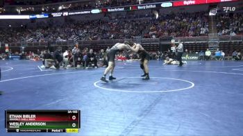 3A-165 lbs Cons. Semi - Ethan Bibler, Waverly-Shell Rock vs Wesley Anderson, Waukee