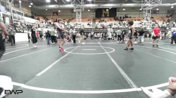 144 lbs Consolation - DeVon Dirham, Midwest City Bombers Youth Wrestling Club vs Clayton Rowell, Elgin Wrestling