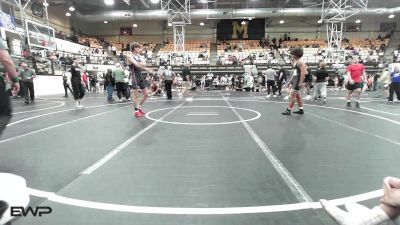 144 lbs Consolation - DeVon Dirham, Midwest City Bombers Youth Wrestling Club vs Clayton Rowell, Elgin Wrestling