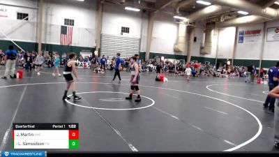 114-124 lbs Quarterfinal - Luke Samuelson, FoxFit Wrestling vs Jonny Martin, GI Grapplers