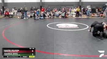 49 lbs Cons. Semi - Hunter Fieldson, Shelton Wrestling Club vs Maverick Smith, FordDynastyWrestlingClub