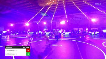 94 lbs Consi Of 8 #2 - Emerson Callaway, Elevate Wrestling Academy vs Sophia Stephens, F-5 Grappling