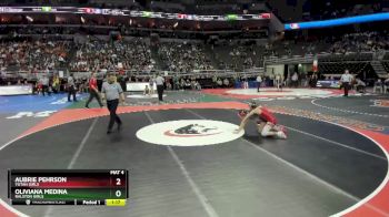 Quarterfinal - Oliviana Medina, Ralston Girls vs Aubrie Pehrson, Yutan Girls