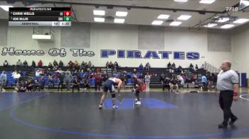 197 lbs Semifinal - Joe Ellis, Santa Rosa College vs Chris Wells, Lassen College